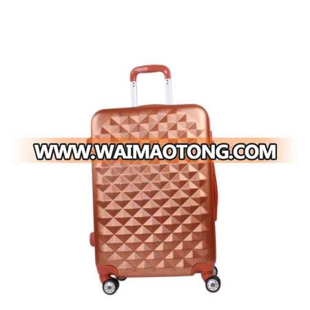 ABS+PC 3 pcs set eminent soft trolley luggage abs , polycarbonate trolley travel luggage sets